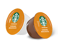 Starbucks® Caramel Macchiato fra  Nescafe® Dolce Gusto®